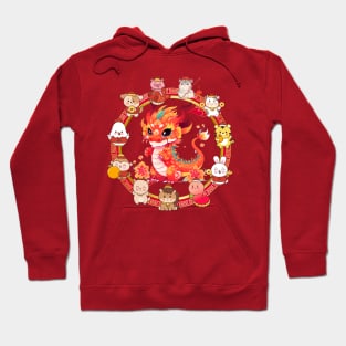 Chinese Lunar New Year Dragon 5 Hoodie